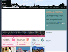 Tablet Screenshot of downtownmiddletown.com